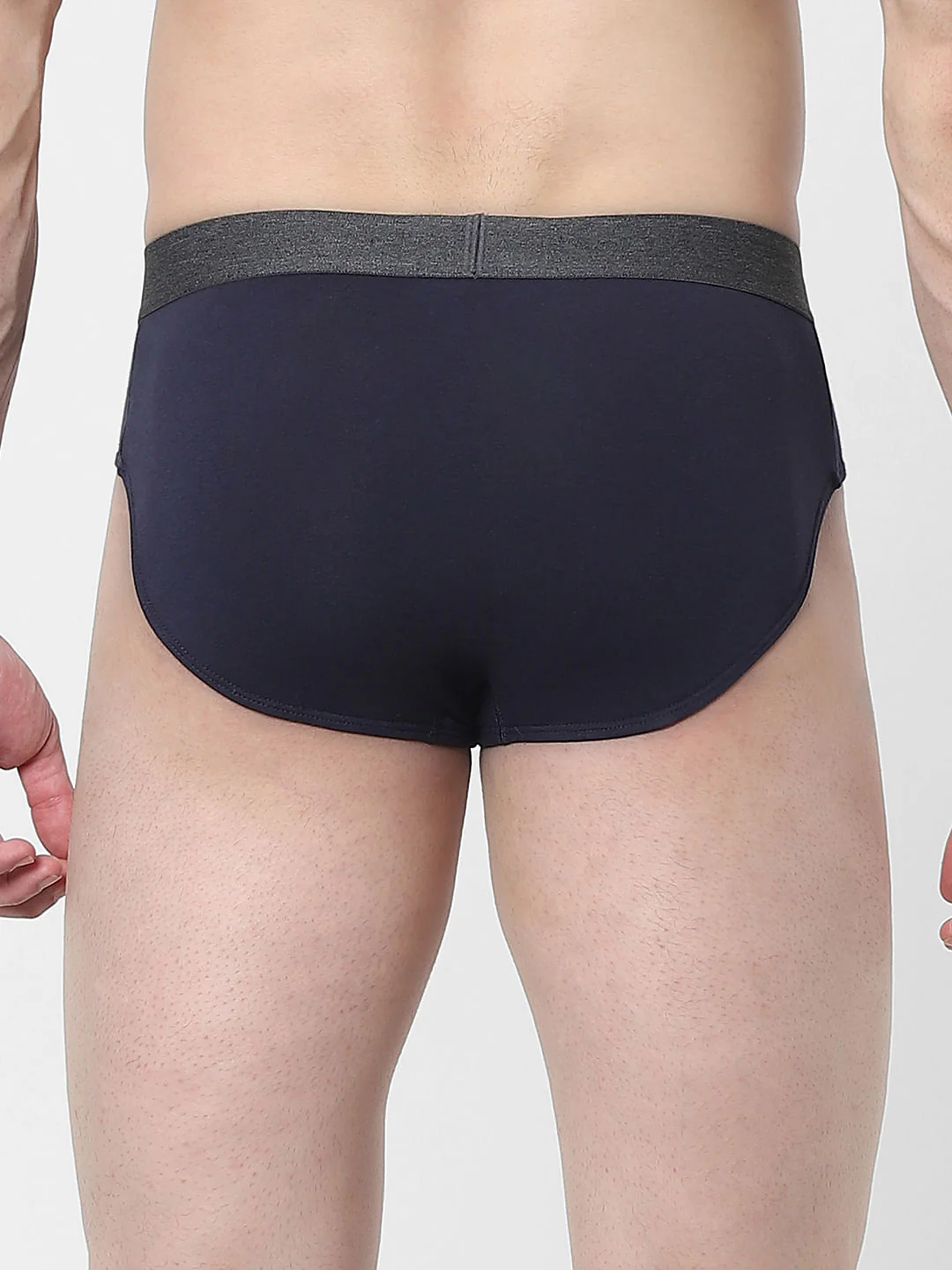 Blue Logo Print Briefs - Image 3