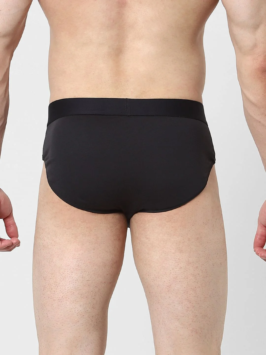 Pack Of 2 Black & Navy Blue Briefs - Image 3