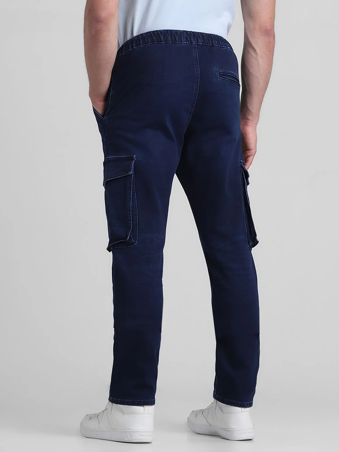 Dark Blue Low Rise Paul Anti Fit Jeans - Image 3