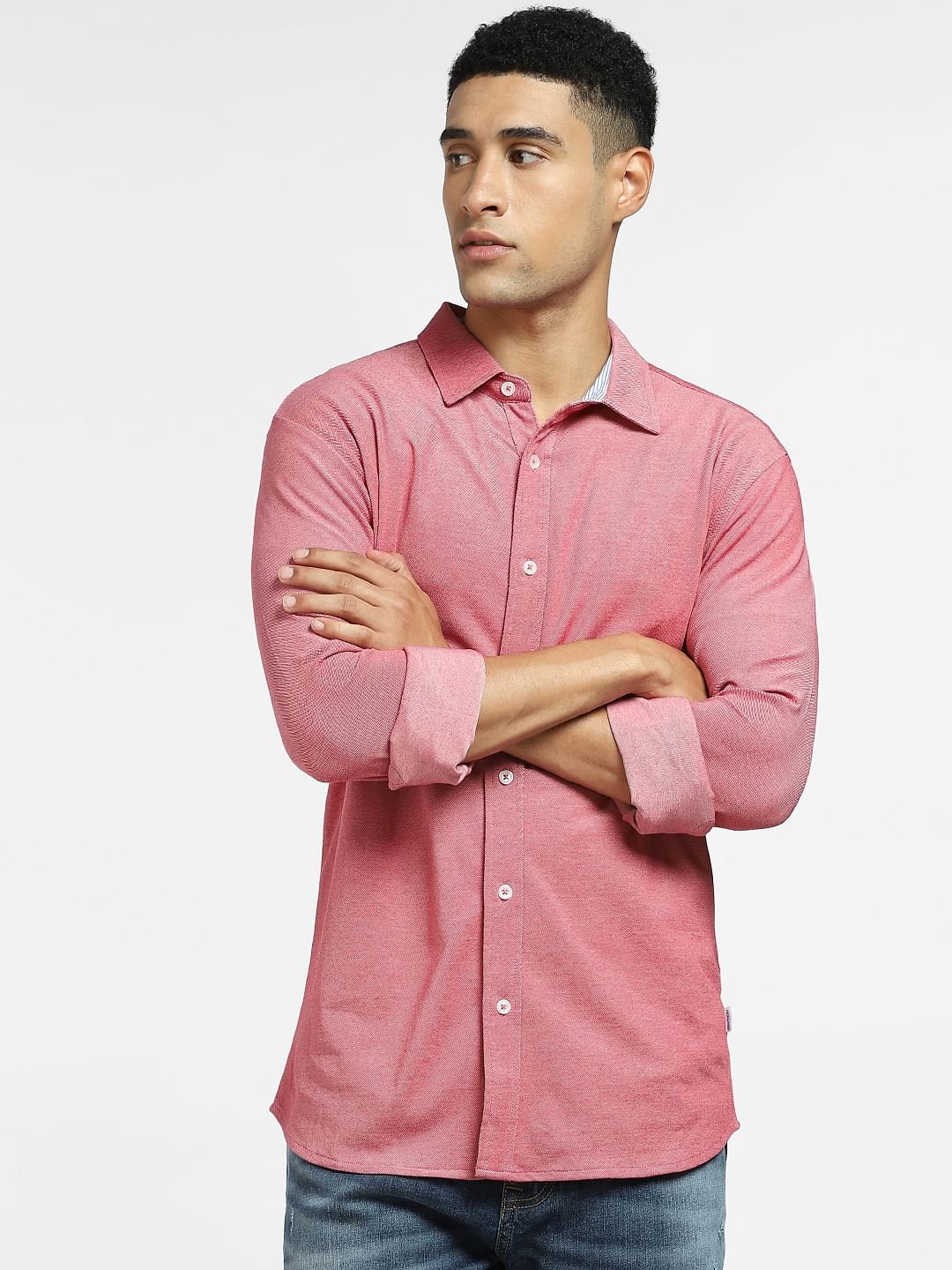Pink Full Sleeves Shirt - Image 2