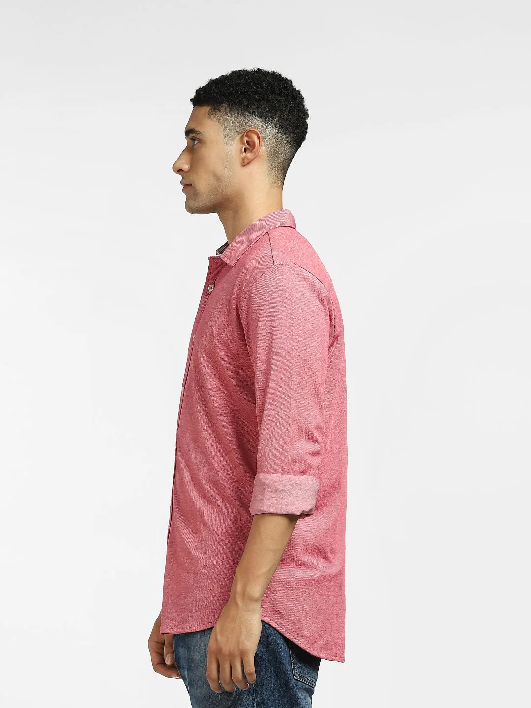 Pink Full Sleeves Shirt - Image 3