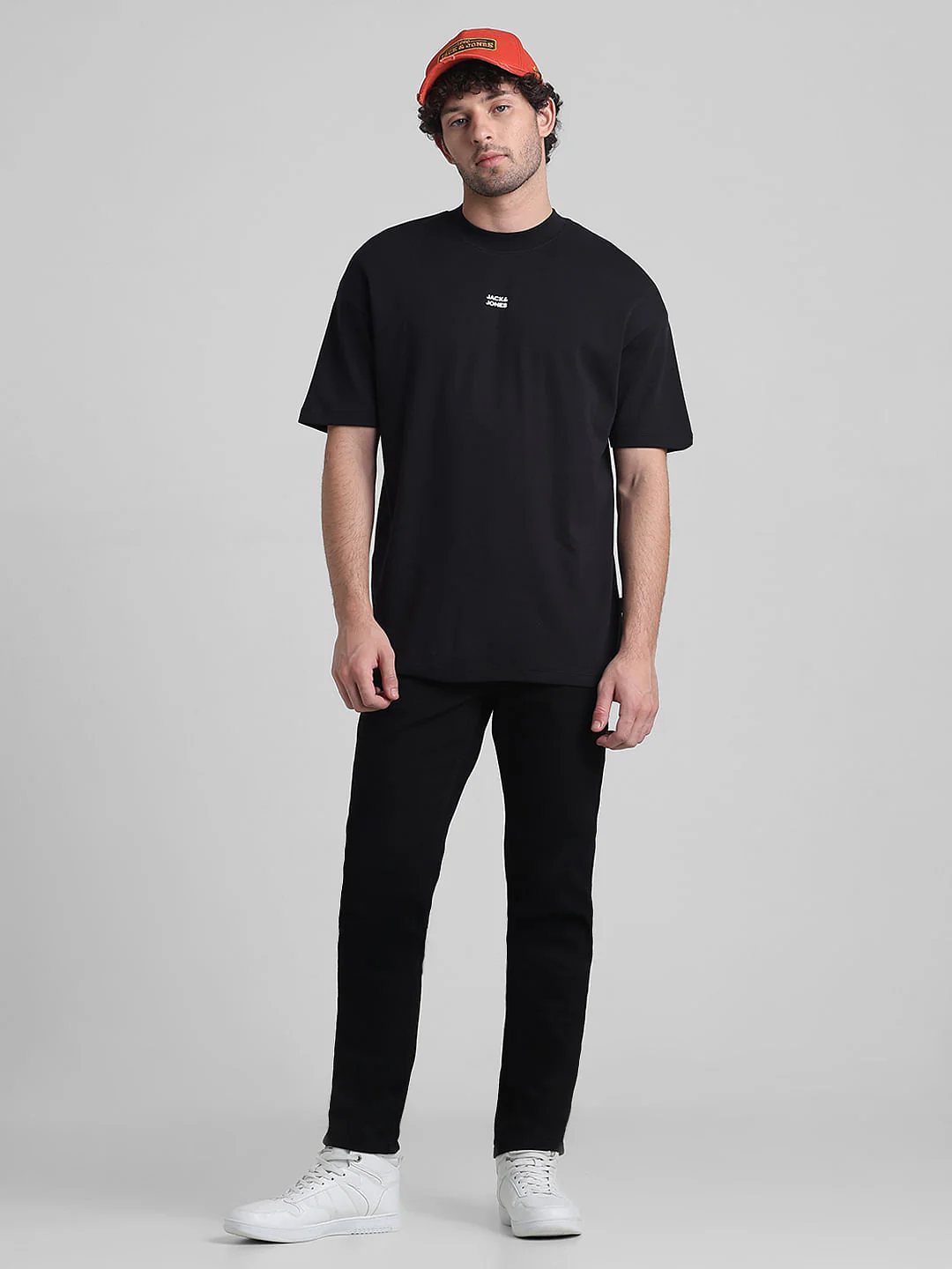 Black Low Rise Glenn Slim Fit Jeans - Image 5