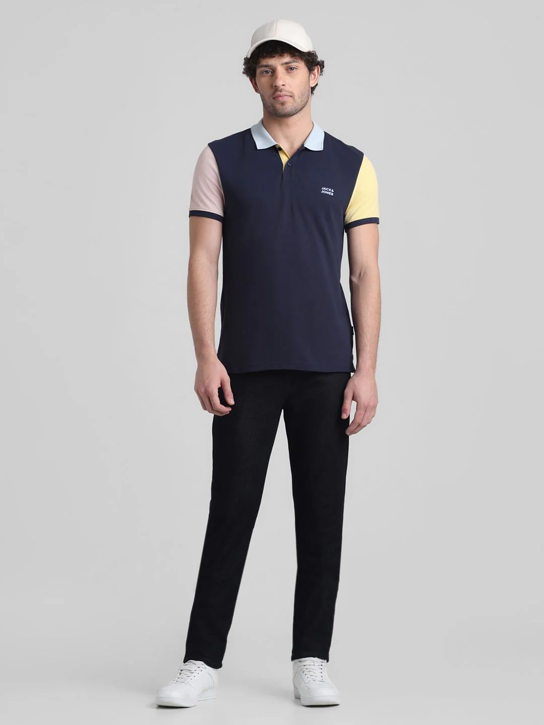 Dark Blue Low Rise Glenn Slim Fit Jeans - Image 5