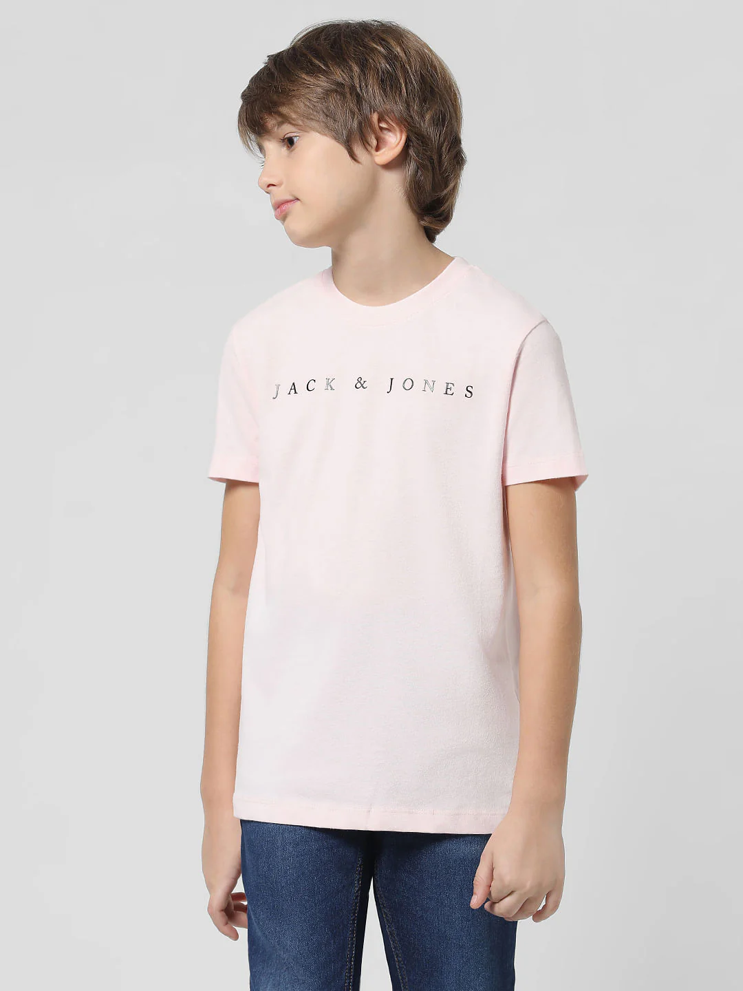 Light Pink Logo Print T-shirt - Image 2