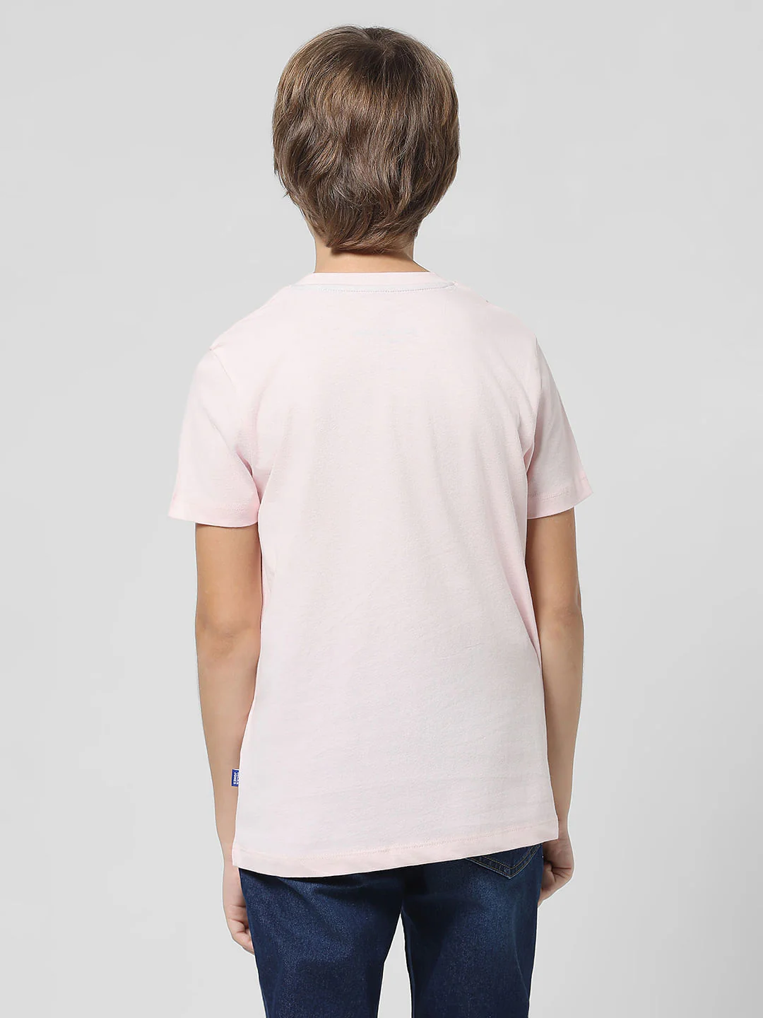 Light Pink Logo Print T-shirt - Image 3