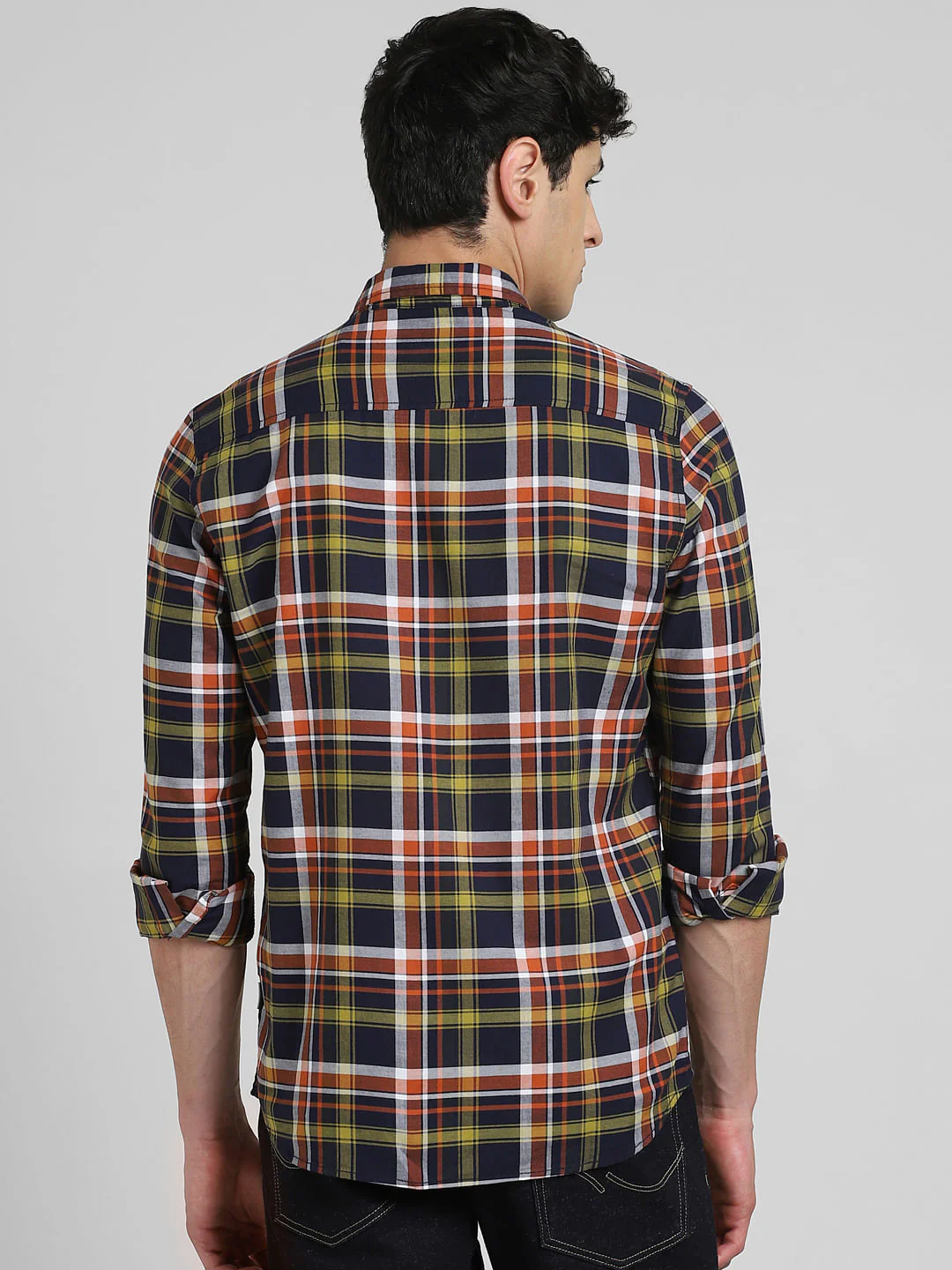Red Check Full Sleeves Shirt - Image 4