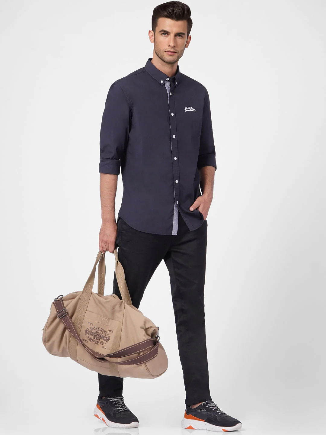 Black Full Sleeves Shirt