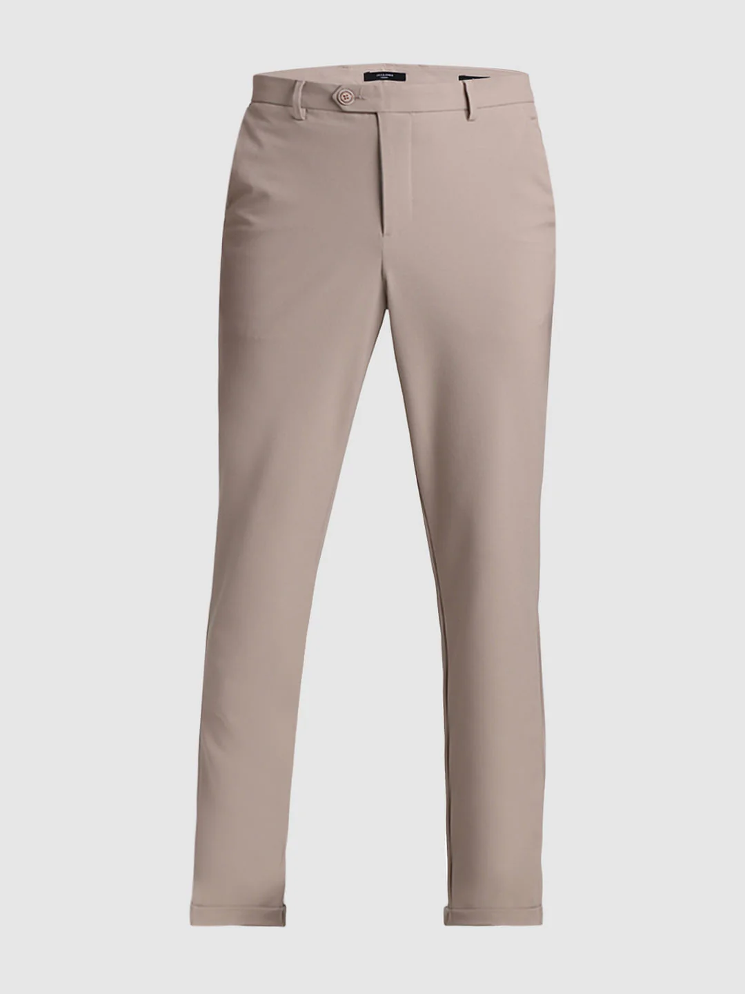 Brown Mid Rise Slim Fit Pants - Image 7