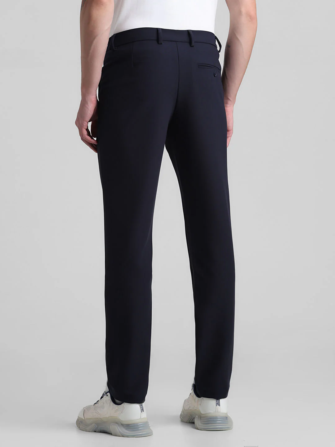 Blue Mid Rise Slim Co-ord Set Trousers - Image 3