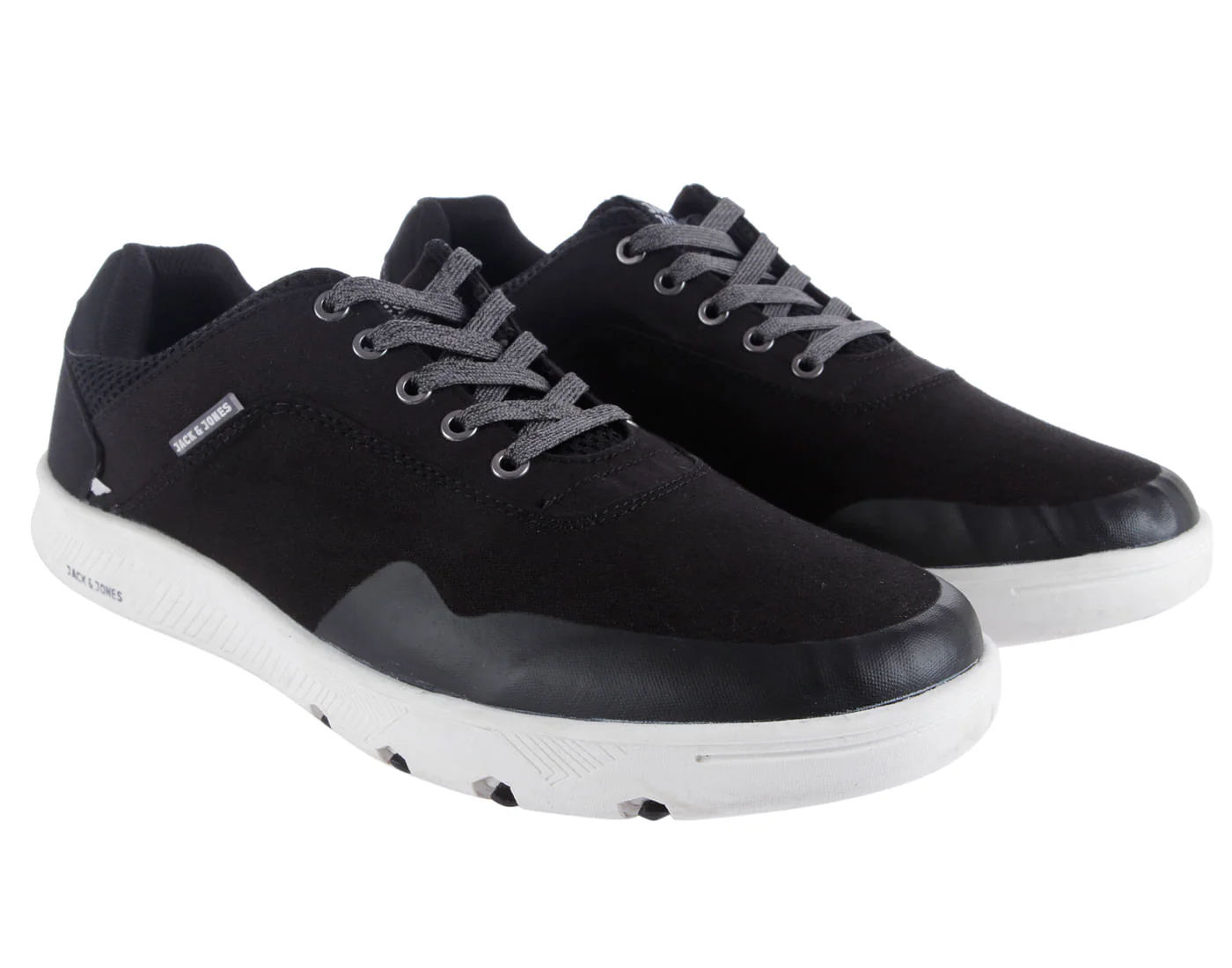 Dark Grey Suede Sneakers