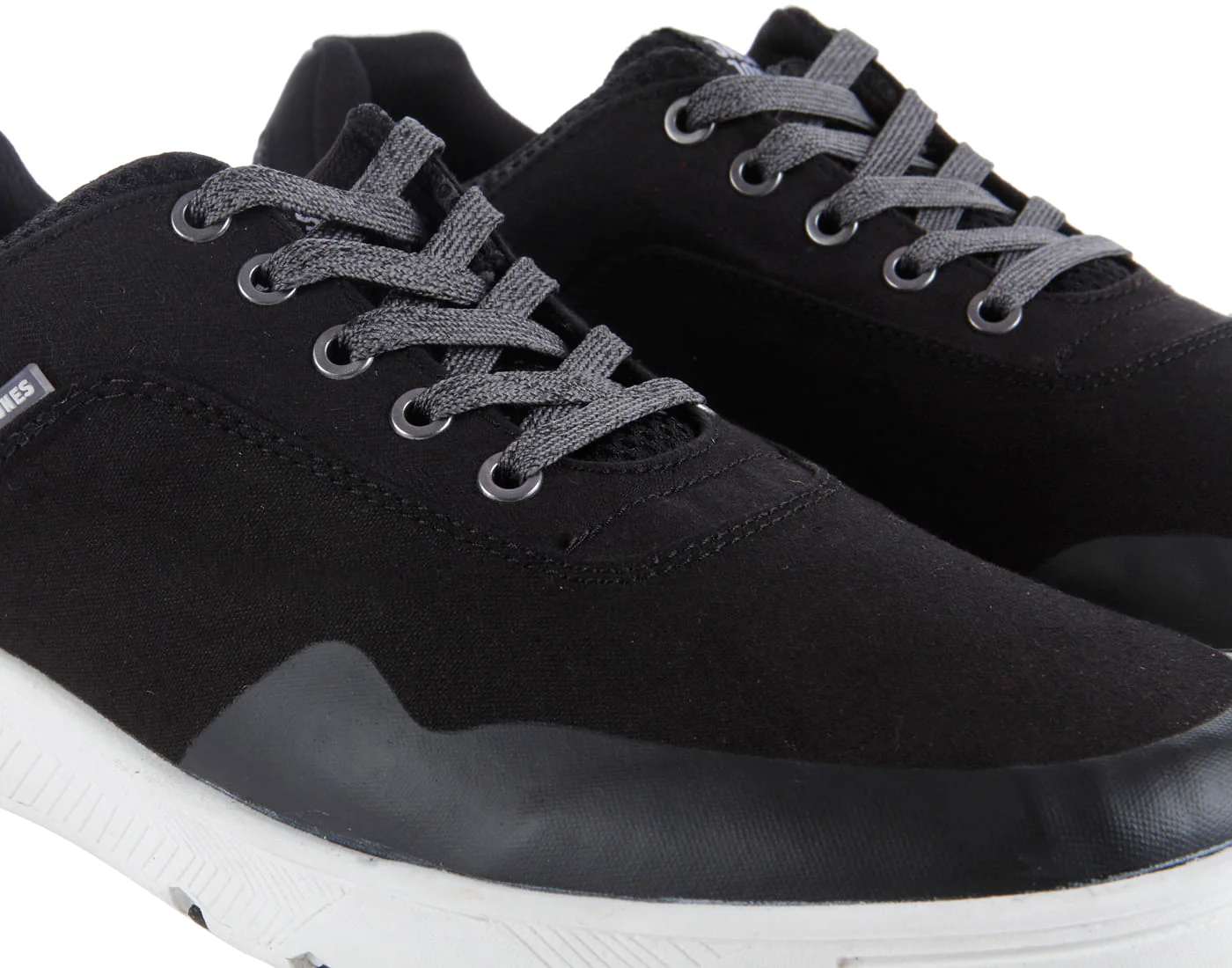 Dark Grey Suede Sneakers - Image 2