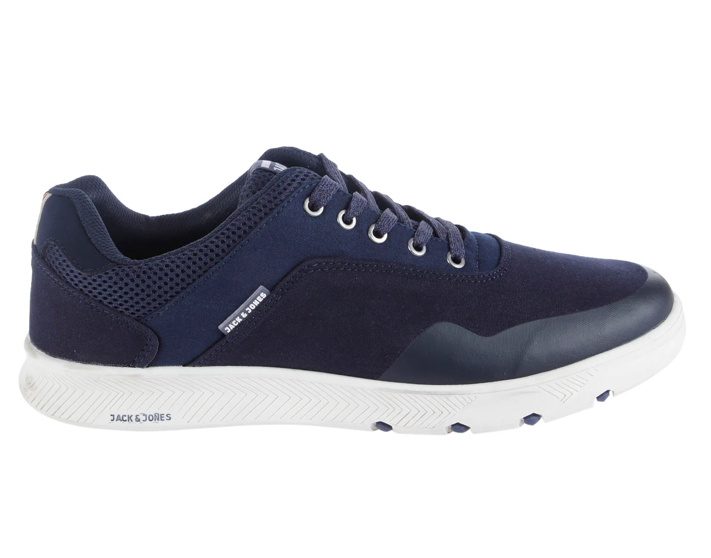 Navy Blue Suede Sneakers