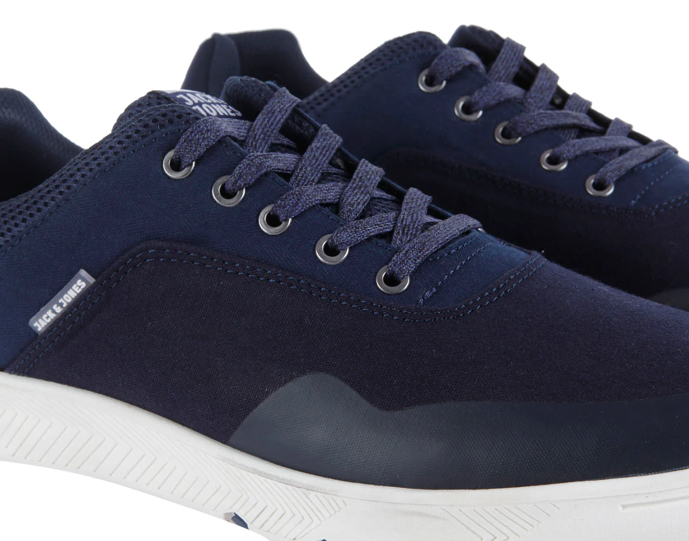 Navy Blue Suede Sneakers - Image 5