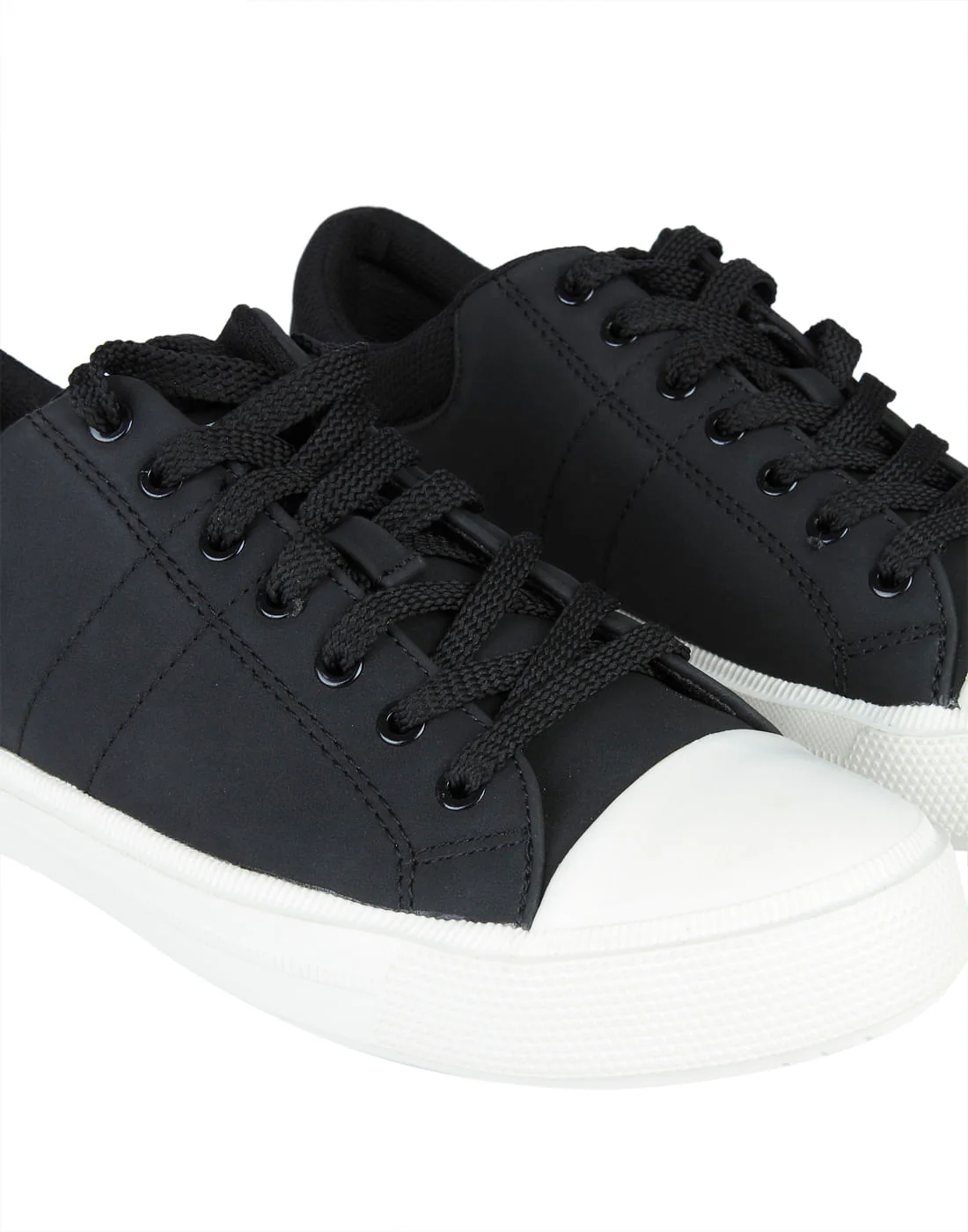 Black Canvas Shoes - Image 5