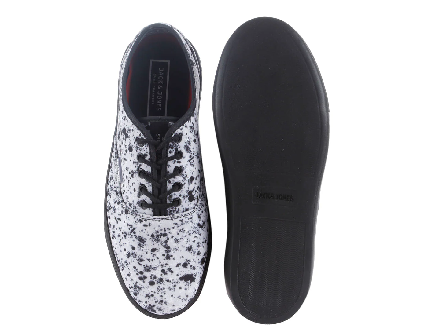 Black Dotted Sneakers - Image 3