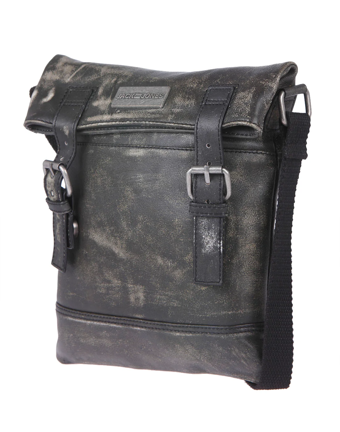 Black Leather Sling Bag - Image 2