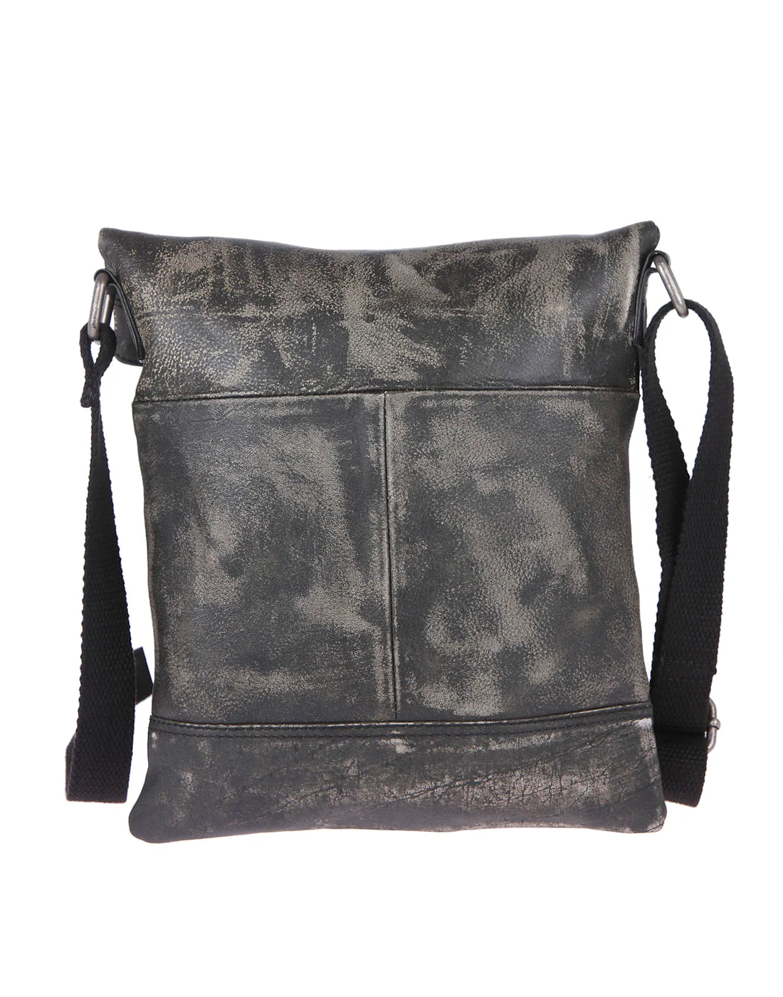 Black Leather Sling Bag - Image 3