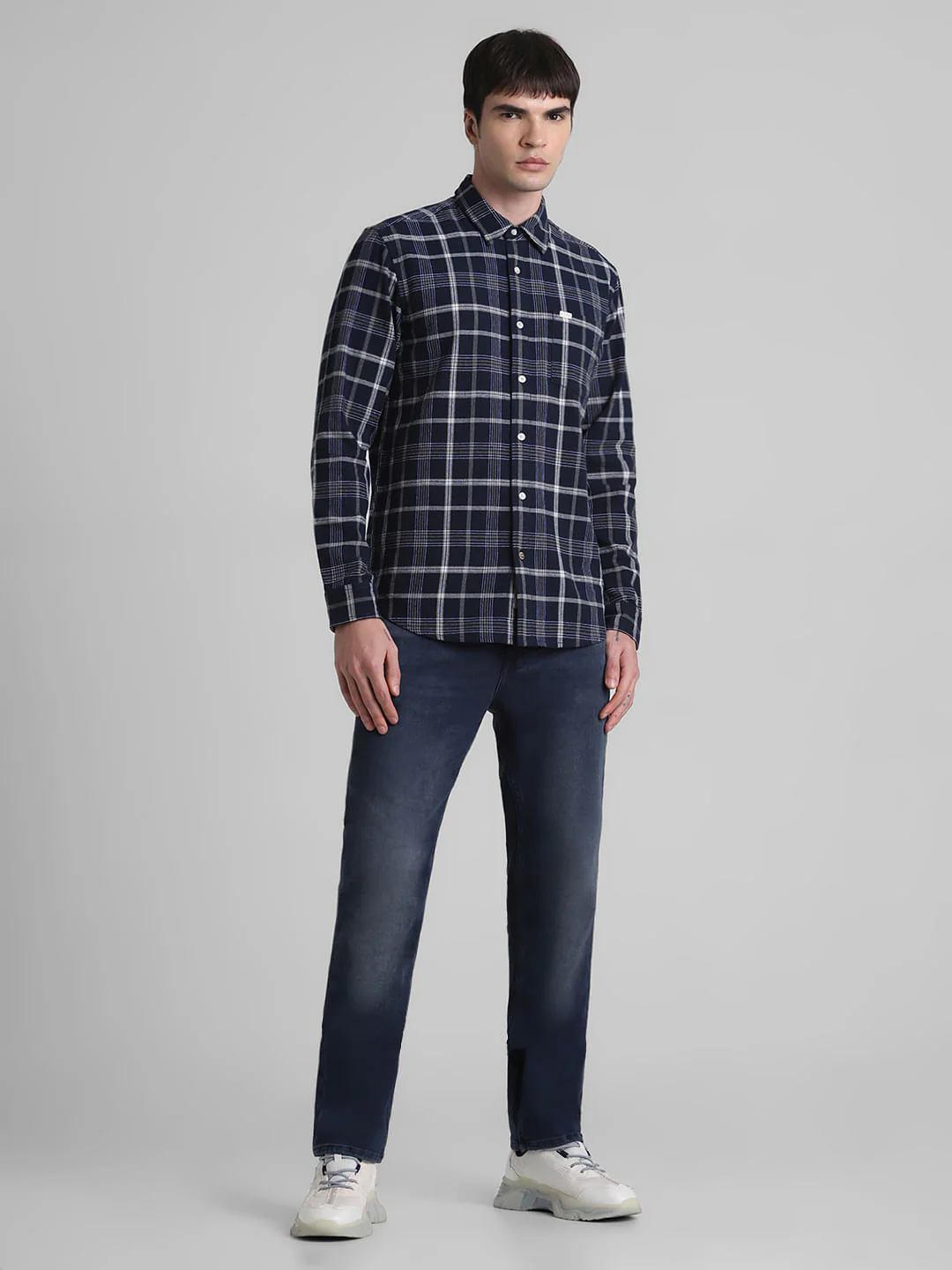 Red Check Full Sleeves Shirt - Image 6