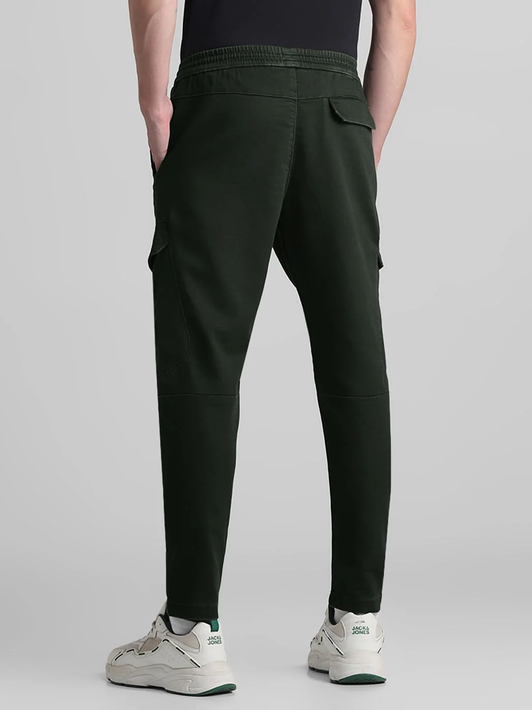 Green Mid Rise Cargo Pants - Image 3