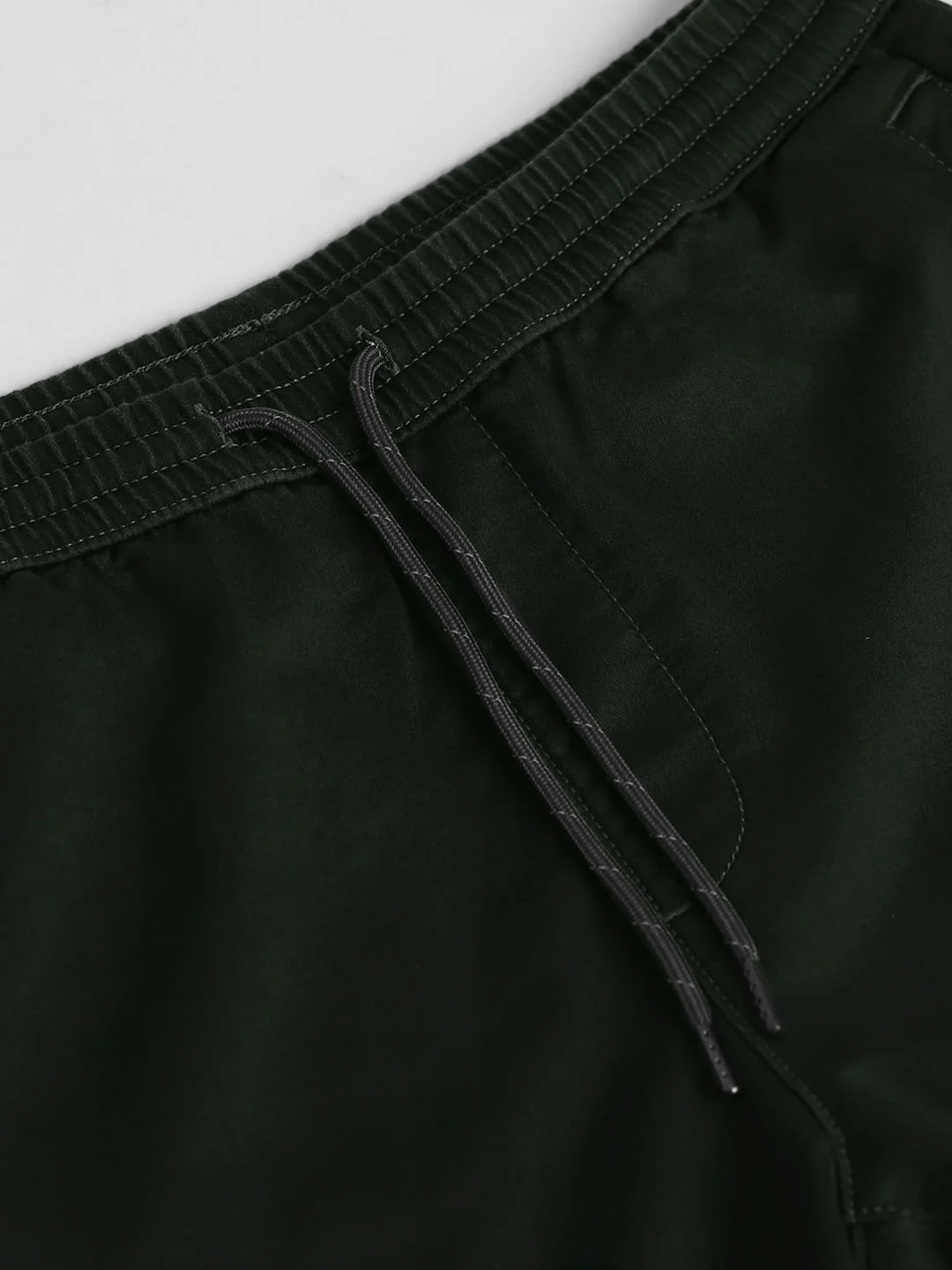 Green Mid Rise Cargo Pants - Image 5