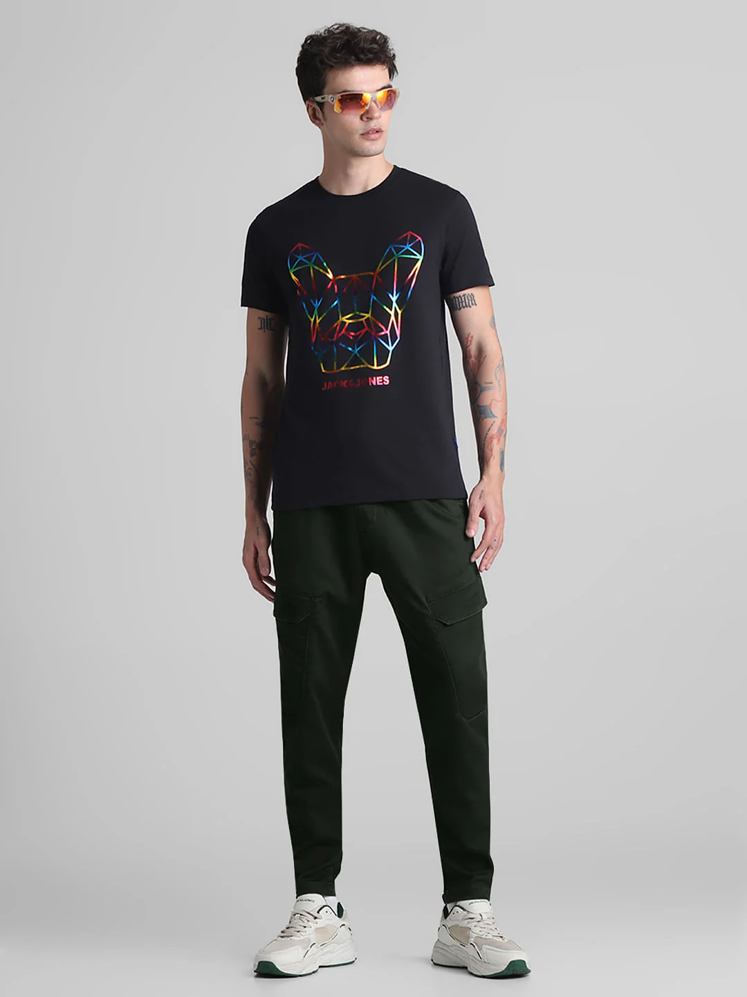 Green Mid Rise Cargo Pants - Image 6