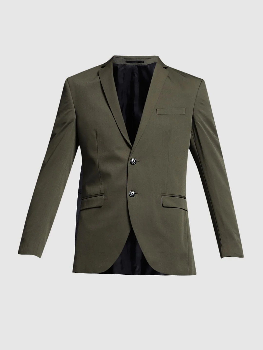 Green Double Button Blazer - Image 7