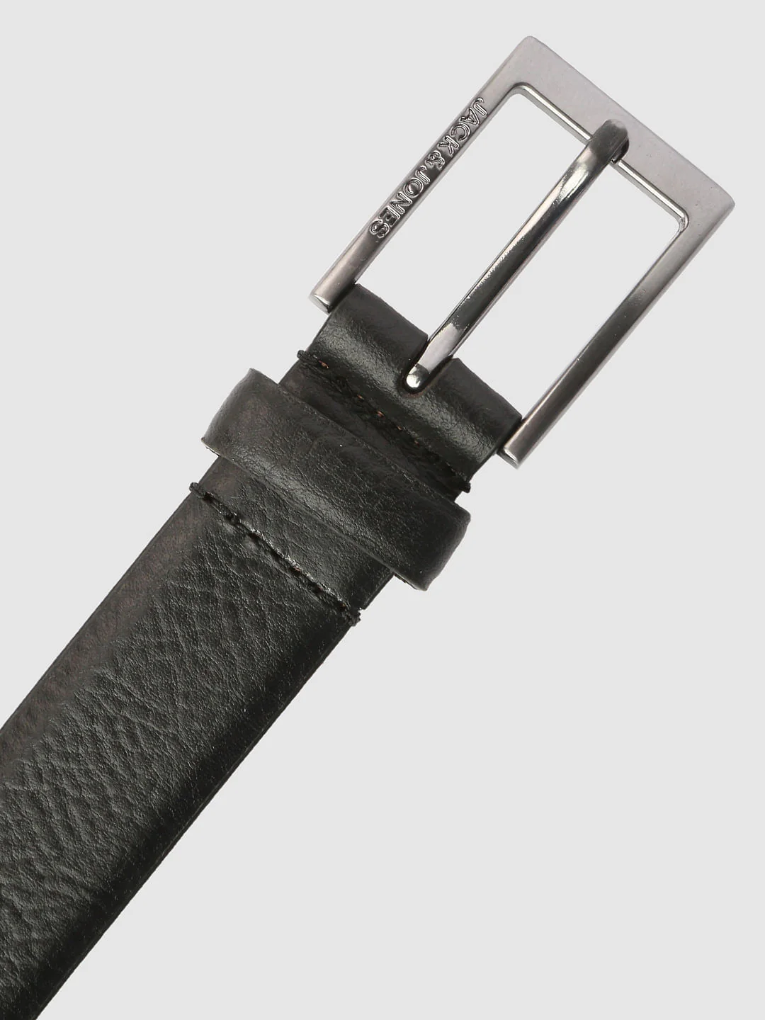 Black Leather Belt - Image 2