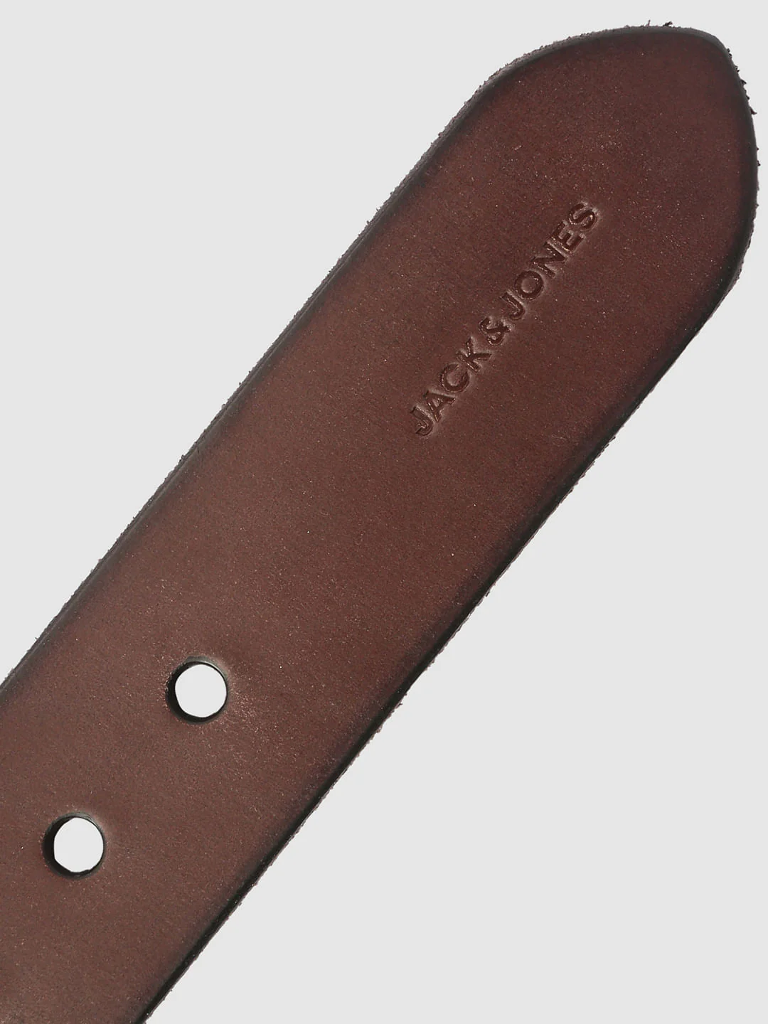 Chocolate Brown Leather Belt - Image 3