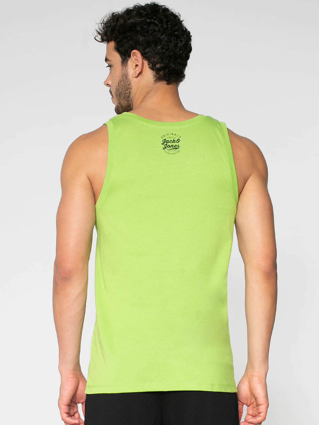 Green Logo Print Vest - Image 5