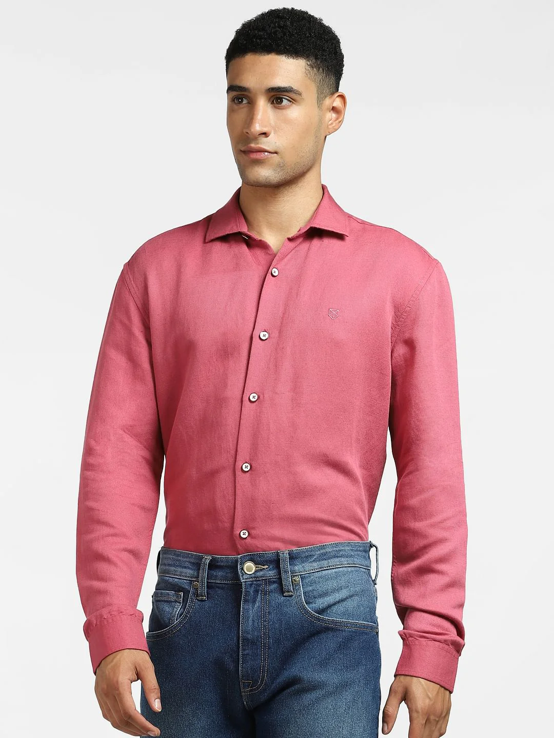 Pink Full Sleeves Shirt - Image 2