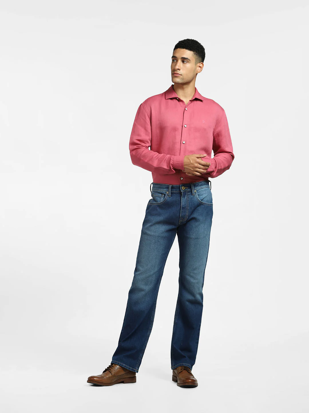 Pink Full Sleeves Shirt - Image 6