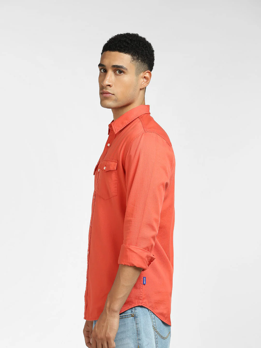 Coral Full Sleeves Shirt - Image 3