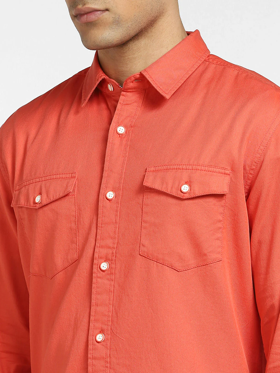 Coral Full Sleeves Shirt - Image 5