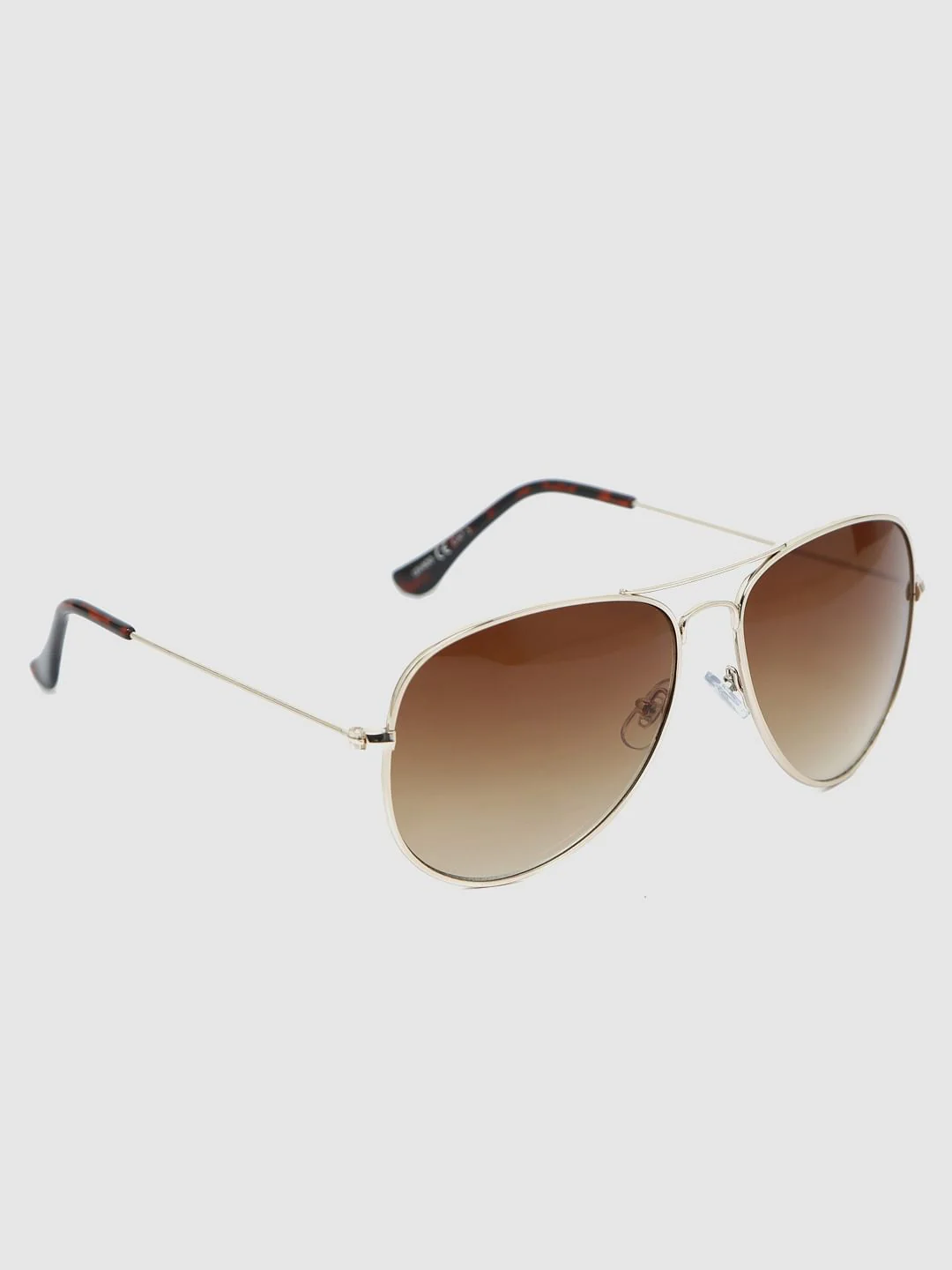 Brown Aviator Sunglasses - Image 3