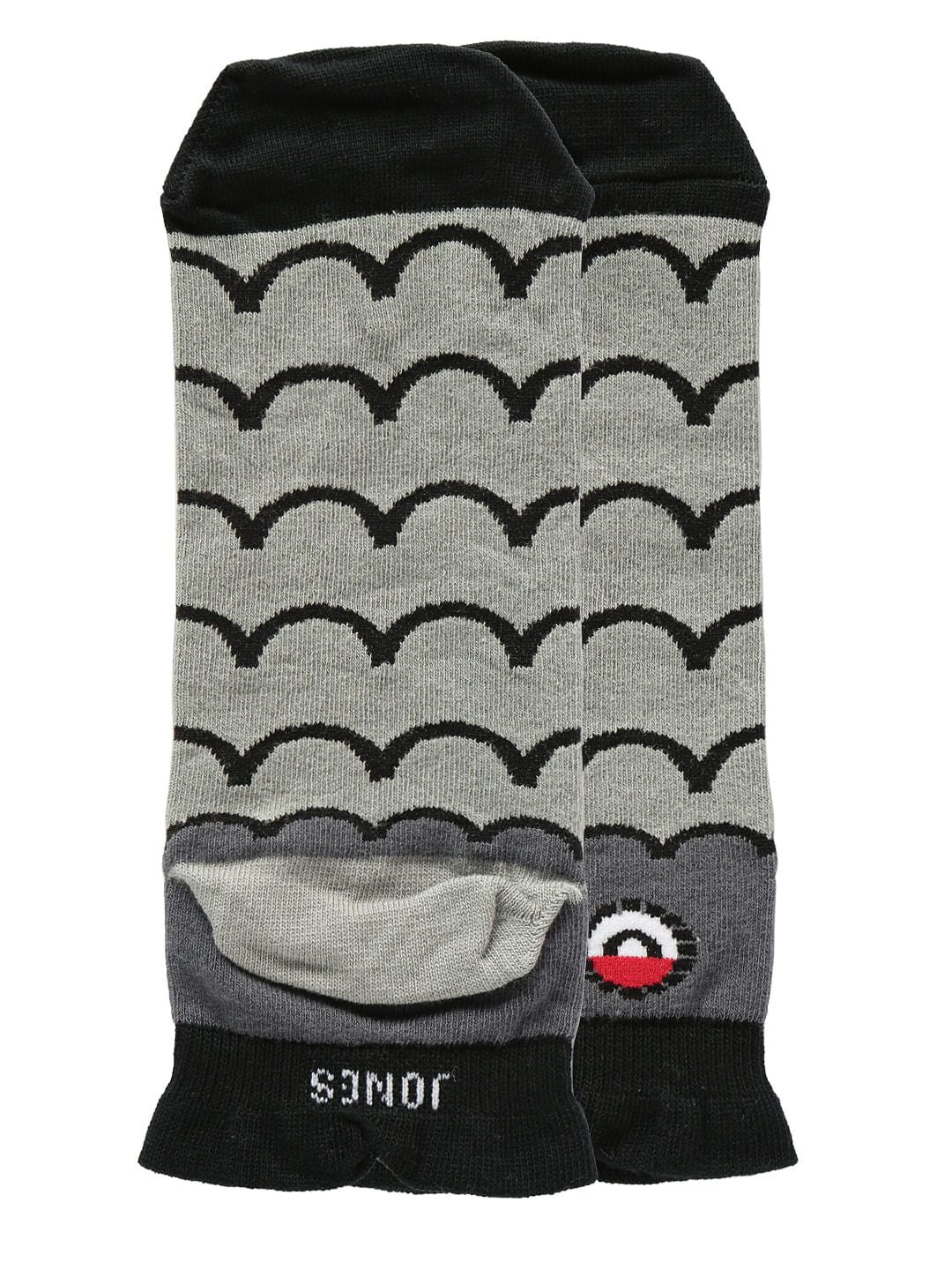 Grey Owl Print Ankle Length Socks - Image 2