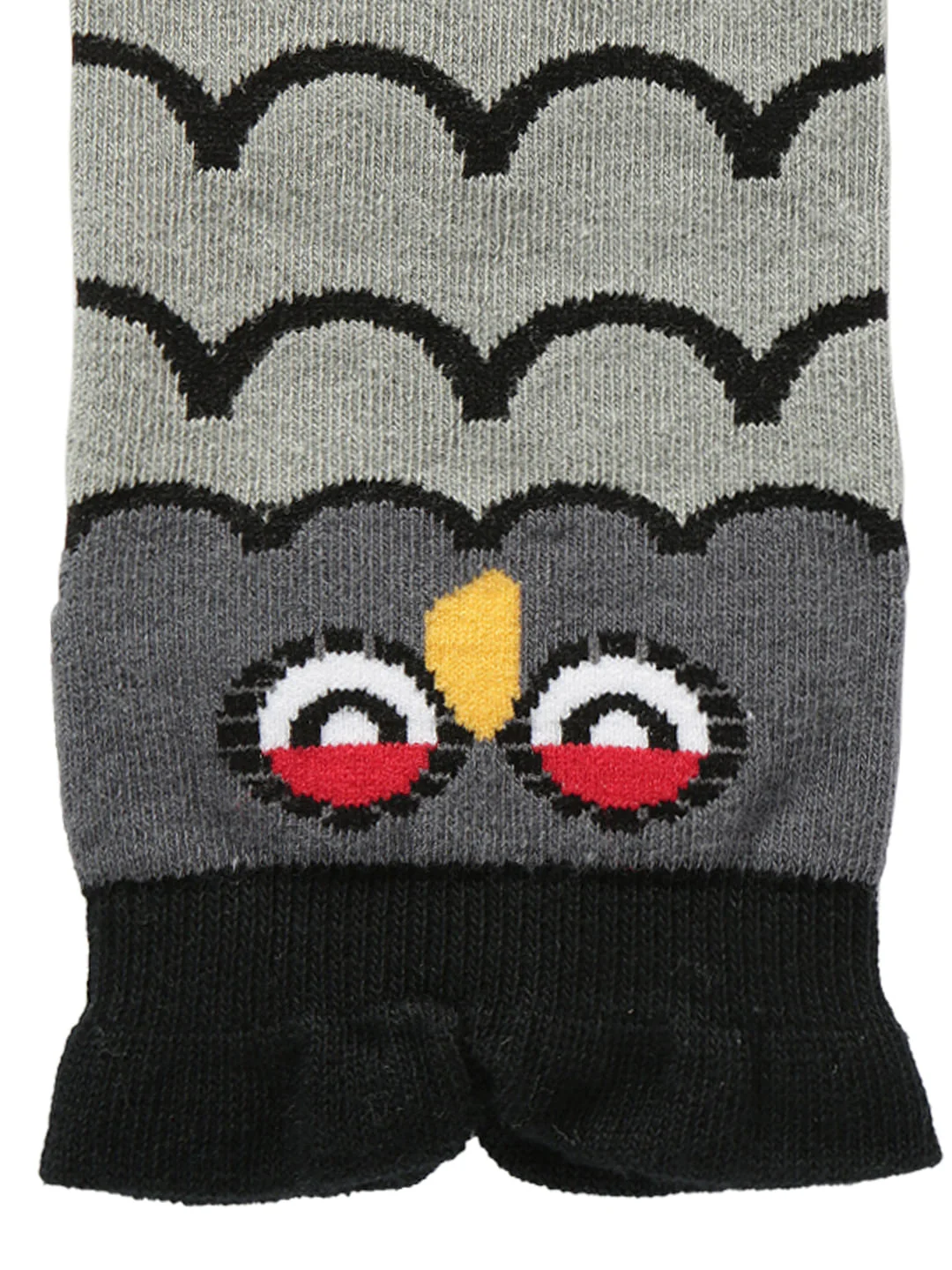 Grey Owl Print Ankle Length Socks - Image 4