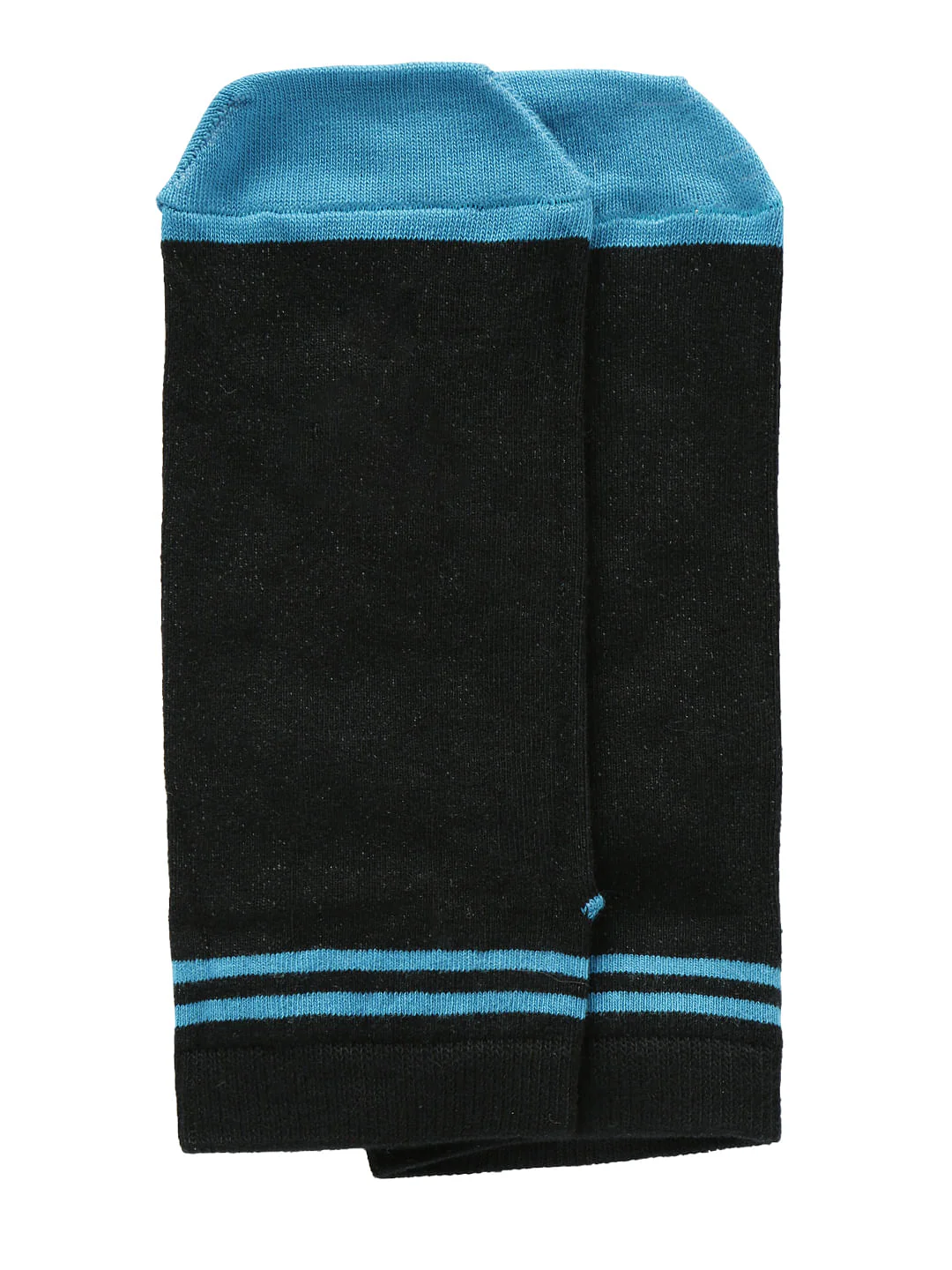Black Text Print Ankle Length Socks - Image 3