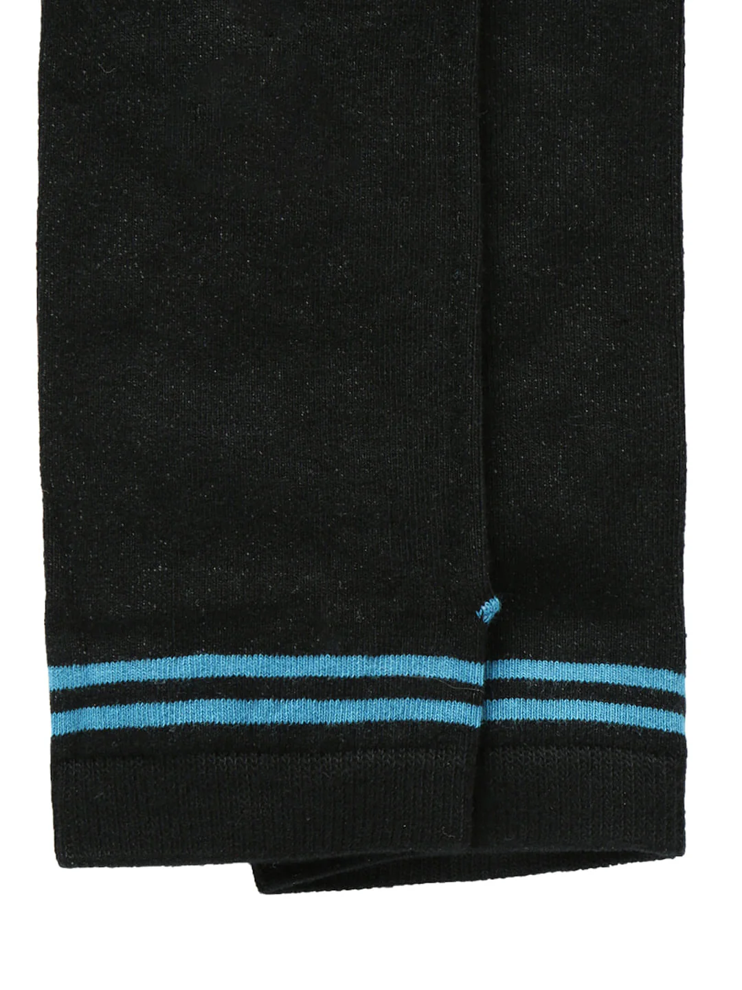 Black Text Print Ankle Length Socks - Image 5