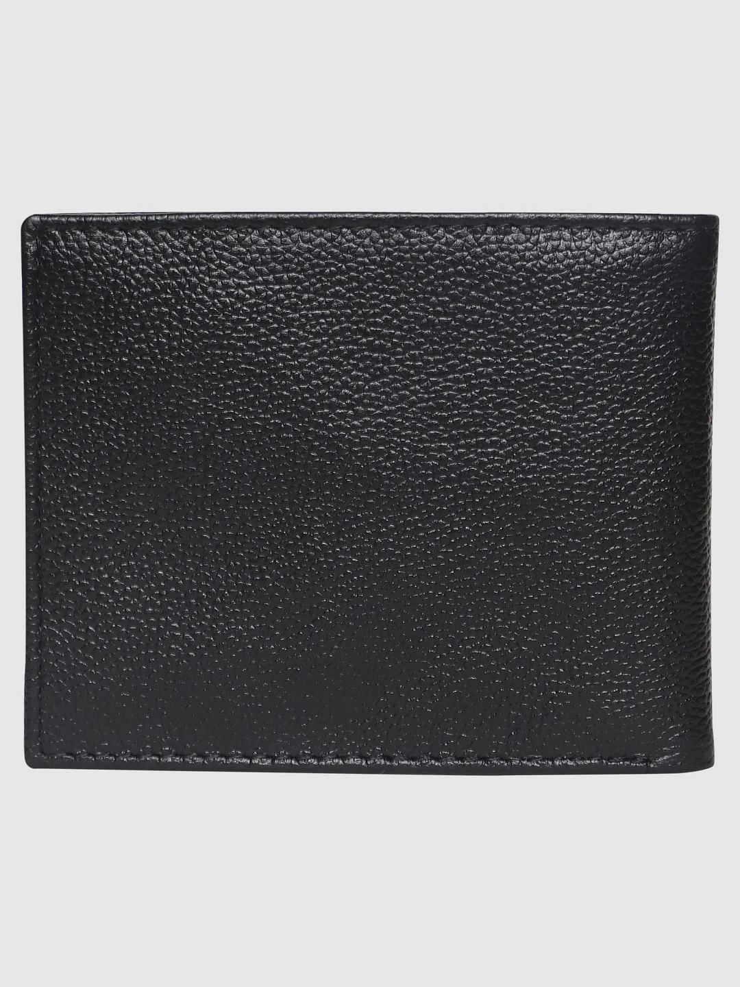 Black Leather Textured Wallet - Image 2