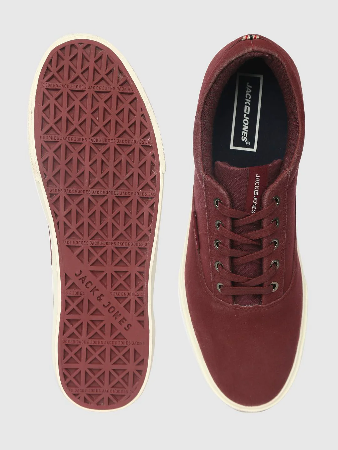 Maroon Suede Sneakers - Image 3