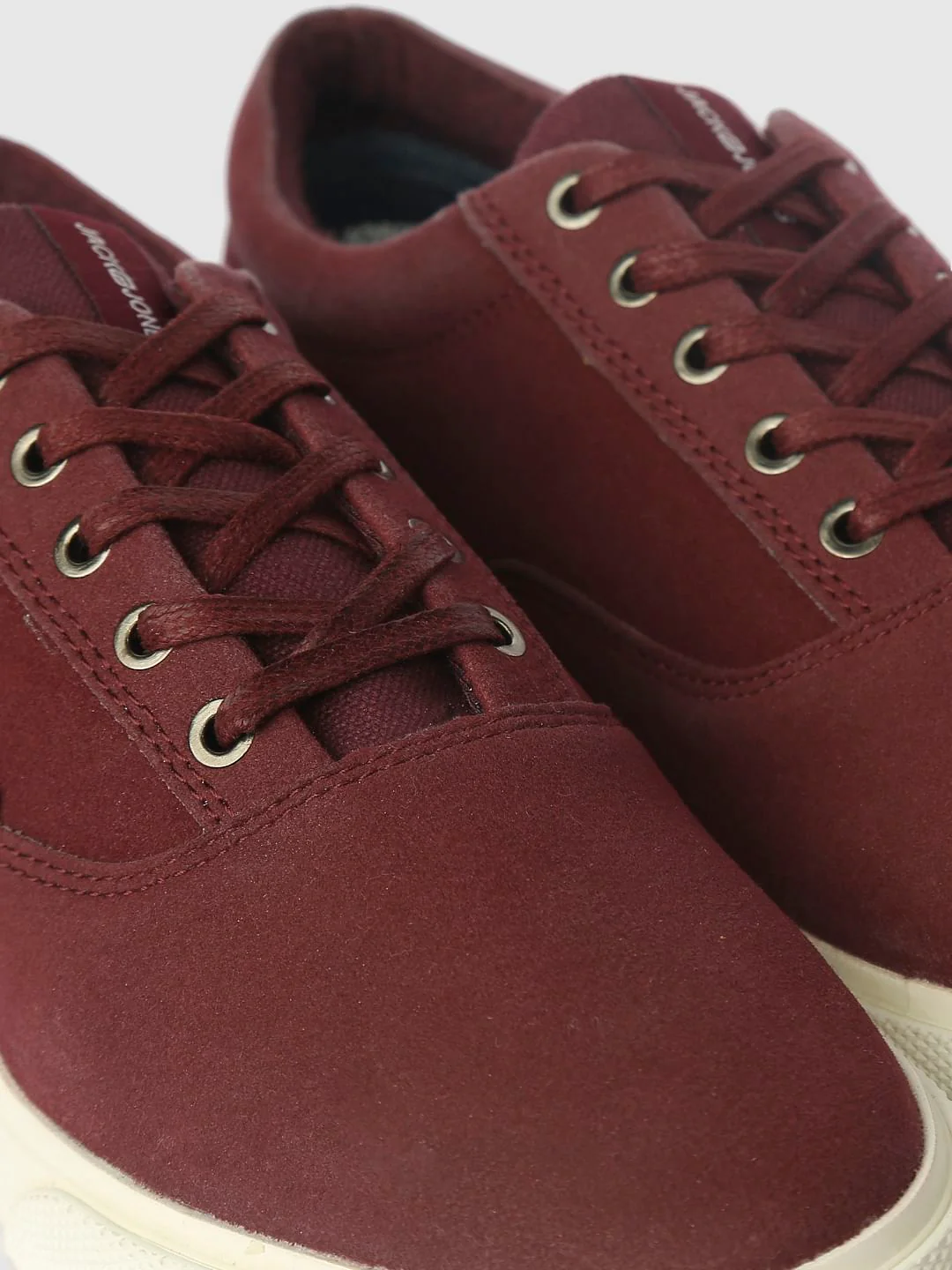 Maroon Suede Sneakers - Image 5