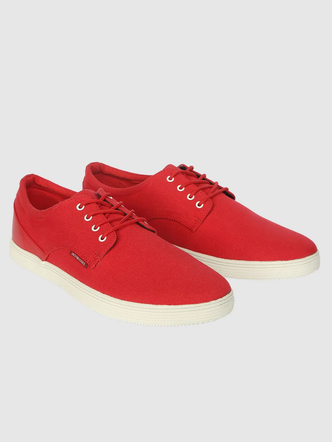 Red Lace Up Sneakers