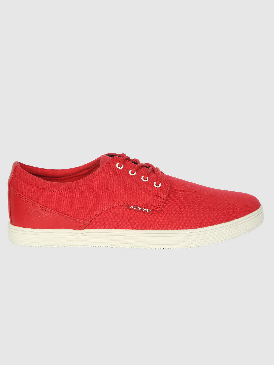 Red Lace Up Sneakers - Image 2
