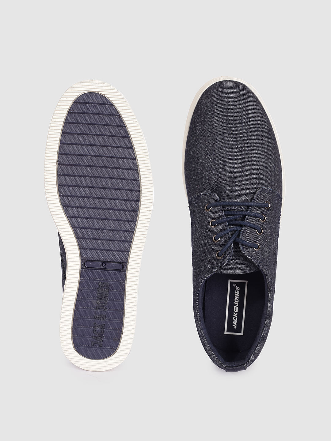 Blue Denim Sneakers - Image 3