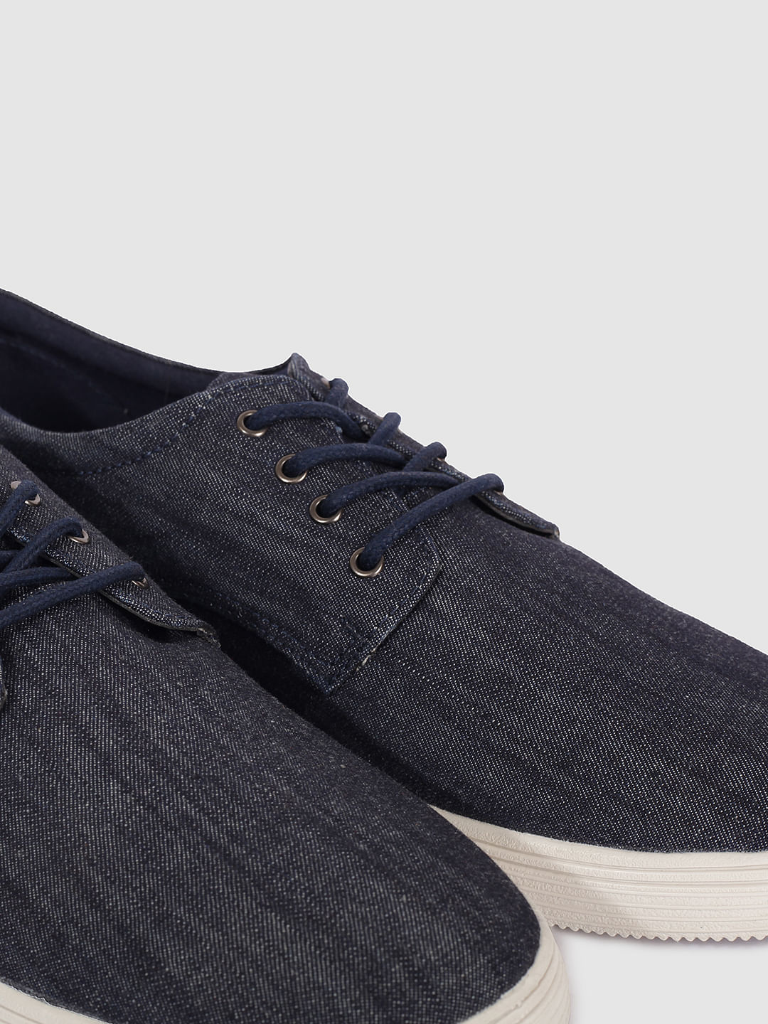 Blue Denim Sneakers - Image 4