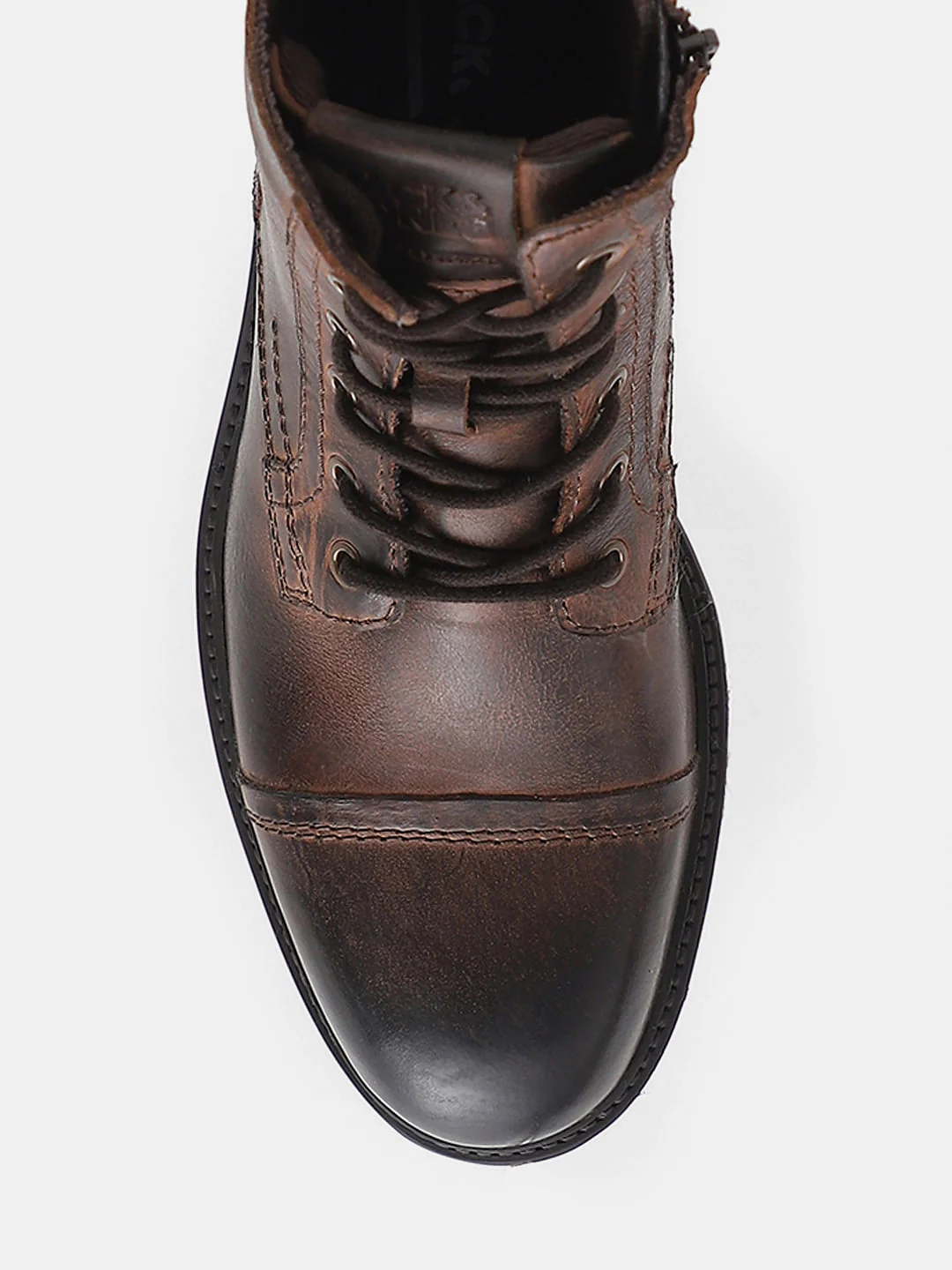 Dark Brown Leather Boots - Image 6