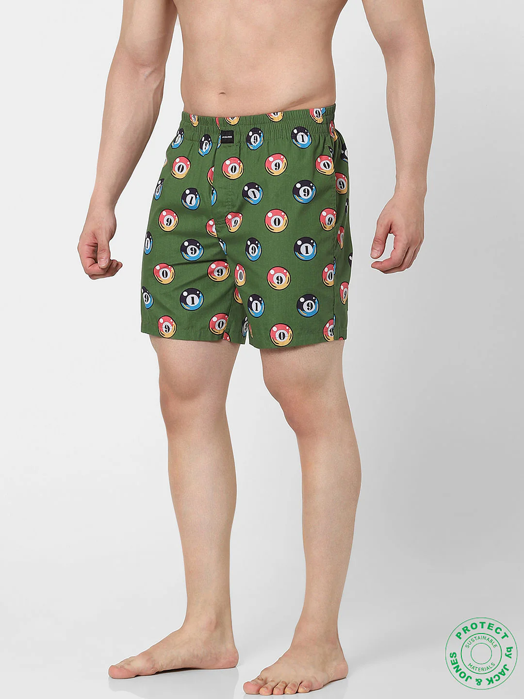 Green Snooker Print Boxers - Image 2