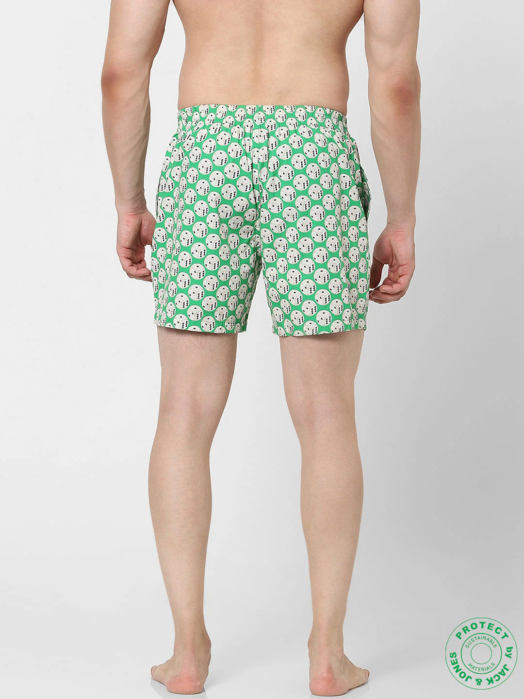 Green Dice Print Boxers - Image 3