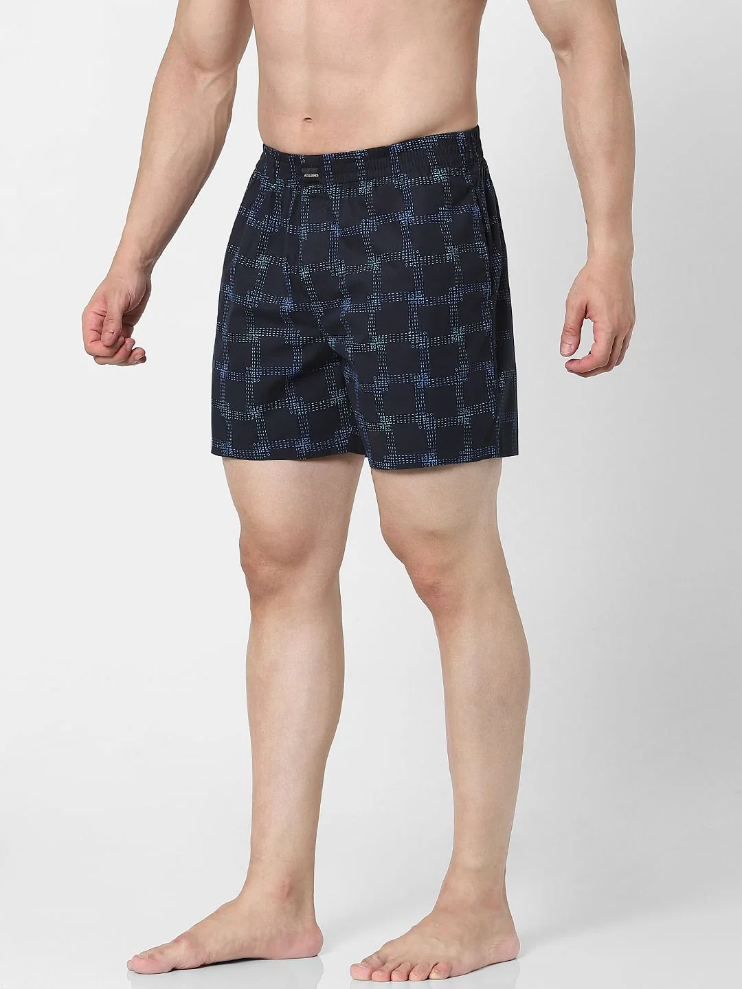 Blue Checks Boxers - Image 2
