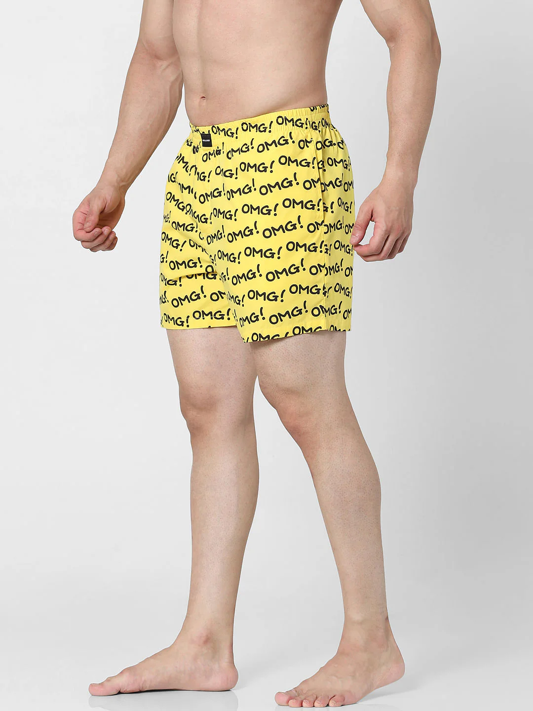 Yellow Printed Boxers - Image 3